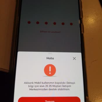 Akbank Uygulamasına Ve Müşteri Hizmetlerine Ulaşamıyorum.