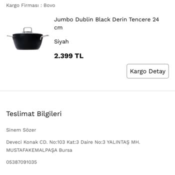 Jumbo Ücret İadesi İstemediğim Halde Ücret İadesi Yapıldı
