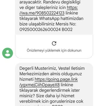 Regal Çok Sık Arızalanan Ürünümün Değişimi Yapılmaması