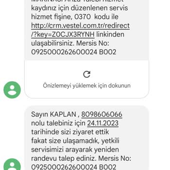 Regal Çok Sık Arızalanan Ürünümün Değişimi Yapılmaması