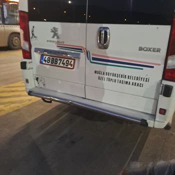 Bodrum Şoförler ve Otomobilciler Odası Dolmuş Sürücüsünün Tehdit Ederek Konuşması
