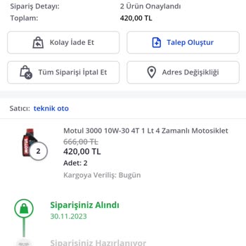 Pazarama'nın Ürünü Kargoya Teslim Edemeyişi