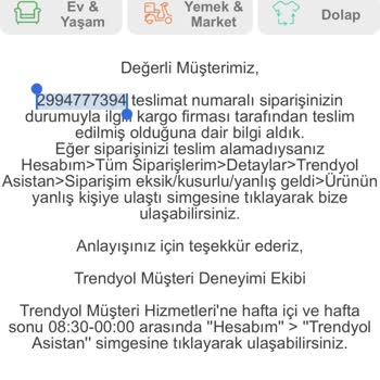 Balıkesir Sürat Kargo Eksik Teslim