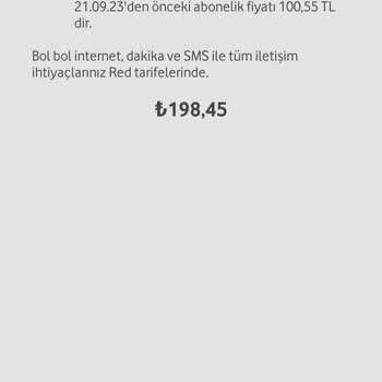 Vodafone Enflasyonun 6 Katı Tarife Zammı