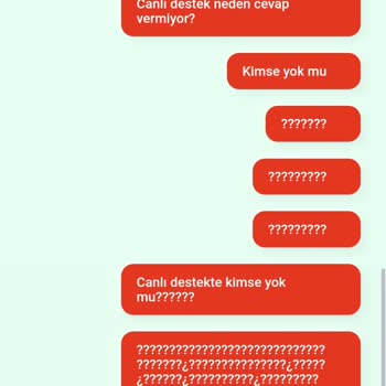 Tıkla Gelsin Canlı Destek Sorunu