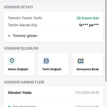 Trendyol Express Siparişimi Teslim Etmiyor