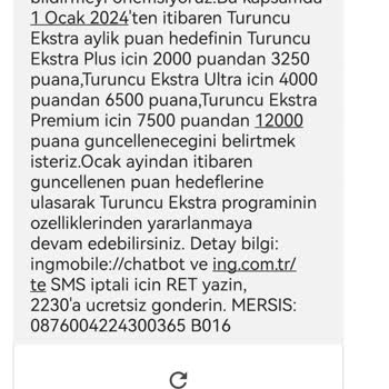 ING Turuncu Ekstra Saçmalığı