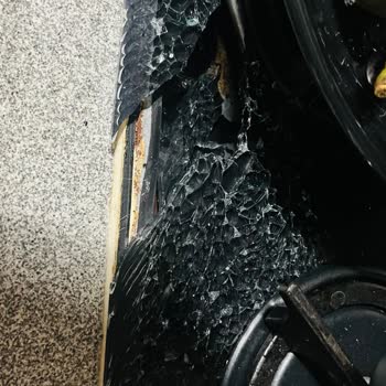 Franke Cam Ocak Patladı