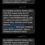 Karaca Home Yanıltıcı SMS Atıyor