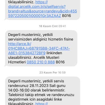 Altus Kurutma Makinesi Su Tankı Sorunu