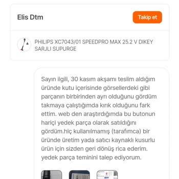 Philips Ev Aletleri Kusurlu Ürün Ve Garanti Mağduriyeti