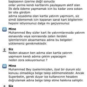 Superbetin Ödeme Yapmıyorlar Geçersiz Bahaneler Sunuyorlar
