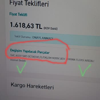 BDH Bilişim Destek Hizmetleri Samsung M20 Ekran Onarımı Hüsranı
