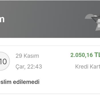 The Lifeco Firmanın Sipariş İptali