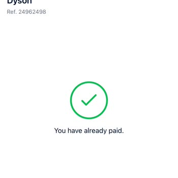 Dyson Ödemesini Yaptığım Ürünü Göndermiyor