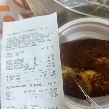 Migros Kazandibi İçinden Çıkan Kıl
