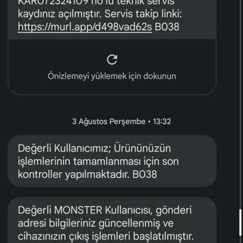 Mavi Ekran Hatası Karşısında Çözümsüz Kalan Monster Servisi