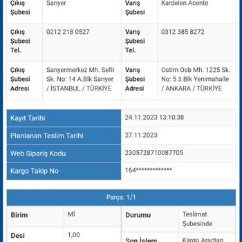 Sürat Kargo Teslim Edilmeyen Kargolar