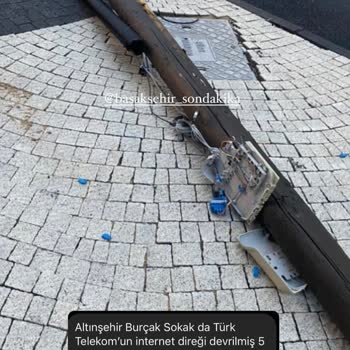 Türk Telekom'un Devrilen İnternet Direği