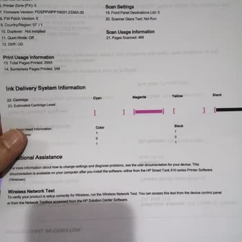 HP Smart Tank 510 Serisi 515 Model Baskı Hatası