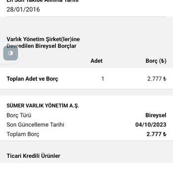 Findeks Güncellenmesini İstiyorum Borcum Yok