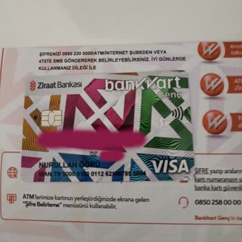 Ziraat Bankası Kartım Troy'a Geçmeme Rağmen Hala Visa Olarak Geldi