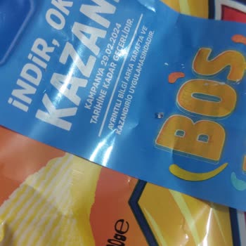 Ruffles Cips Cam Parçası Çıktı