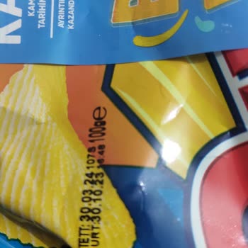 Ruffles Cips Cam Parçası Çıktı