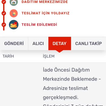 Kargomsende Teslimat Yapmadı, Keyfi İade Başlattı