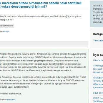 Ülker'in Helal Sertifikasının Olmaması