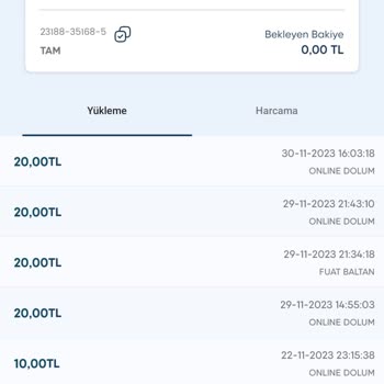 İzmirim Kart Uygulaması Parayı Çekip Yükleme Yapmıyor