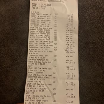 Carrefour SA Siparişimin İçinden Böcek Çıktı