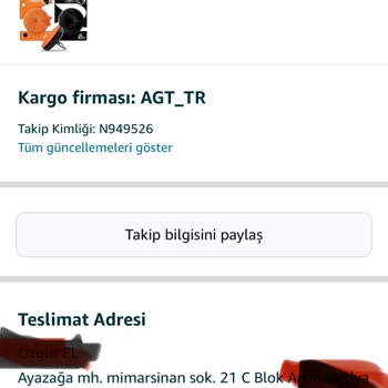 AGT Kurye Verilen Kargo Sarıyer Ayazağa Hiç Gelmiyor.