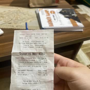 Burger King Ücret Aldı Ürünümü Vermedi