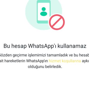 WhatsApp Kapanması!