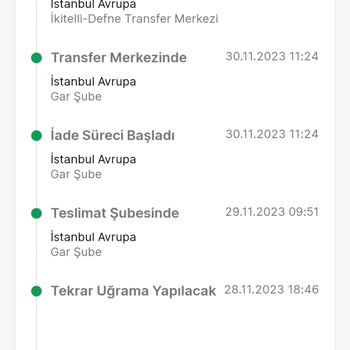 Trendyol Express Ütün Teslimat Süresinde Aksaklık