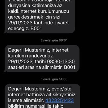 Türk Telekom Eve İnternet Kurulumu İçin Teknik Ekibin Gelmemesi Sorunu