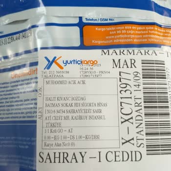 Kayıp Kargo Yurtiçi Kargo Şirketi