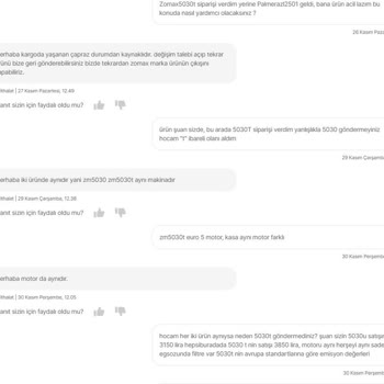 Hedef İthalat Satın Aldığım Ürün Yerine Alt Modeli Yolladılar