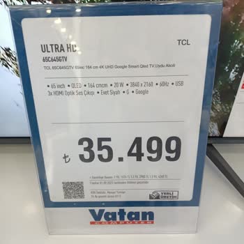 Vatan Bilgisayar Vatan Etiket Fiyatı Kasadaki Fiyat Aynı Değil