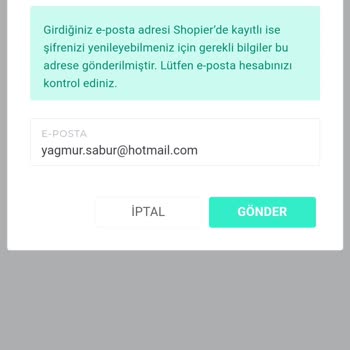 Shopier Hesabıma Giriş Yapamıyorum