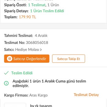 Aras Kargo Teslim Edilmediği Halde Teslimat Yapılmıştır Diye Mesaj Gönderilmesi