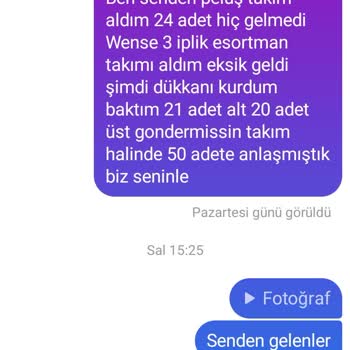 E.R.C Toptan İstanbul 20 Bin TL'lik Eksik Ürün Sorunu!