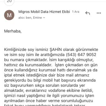 Vodafone Kurumsaldan Bireysele Geçiş Karmaşası