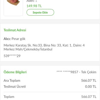 Trendyol Eksik Ürün Gönderildi