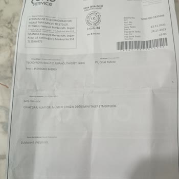 Tecno Mobile Kusurlu Garanti Bile Yapmıyor