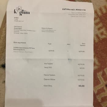 K-Glam Kozmetik İade Ücretim Ödenmedi