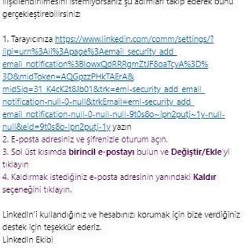 Linkedin Güvenlik Sorunu Hesap Çalınması