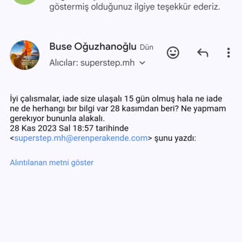 SuperStep Yatırılmayan Para İadesi