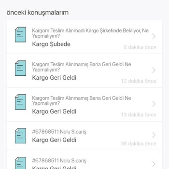 Gardrops Kargo İade Kabul Edilmemesi